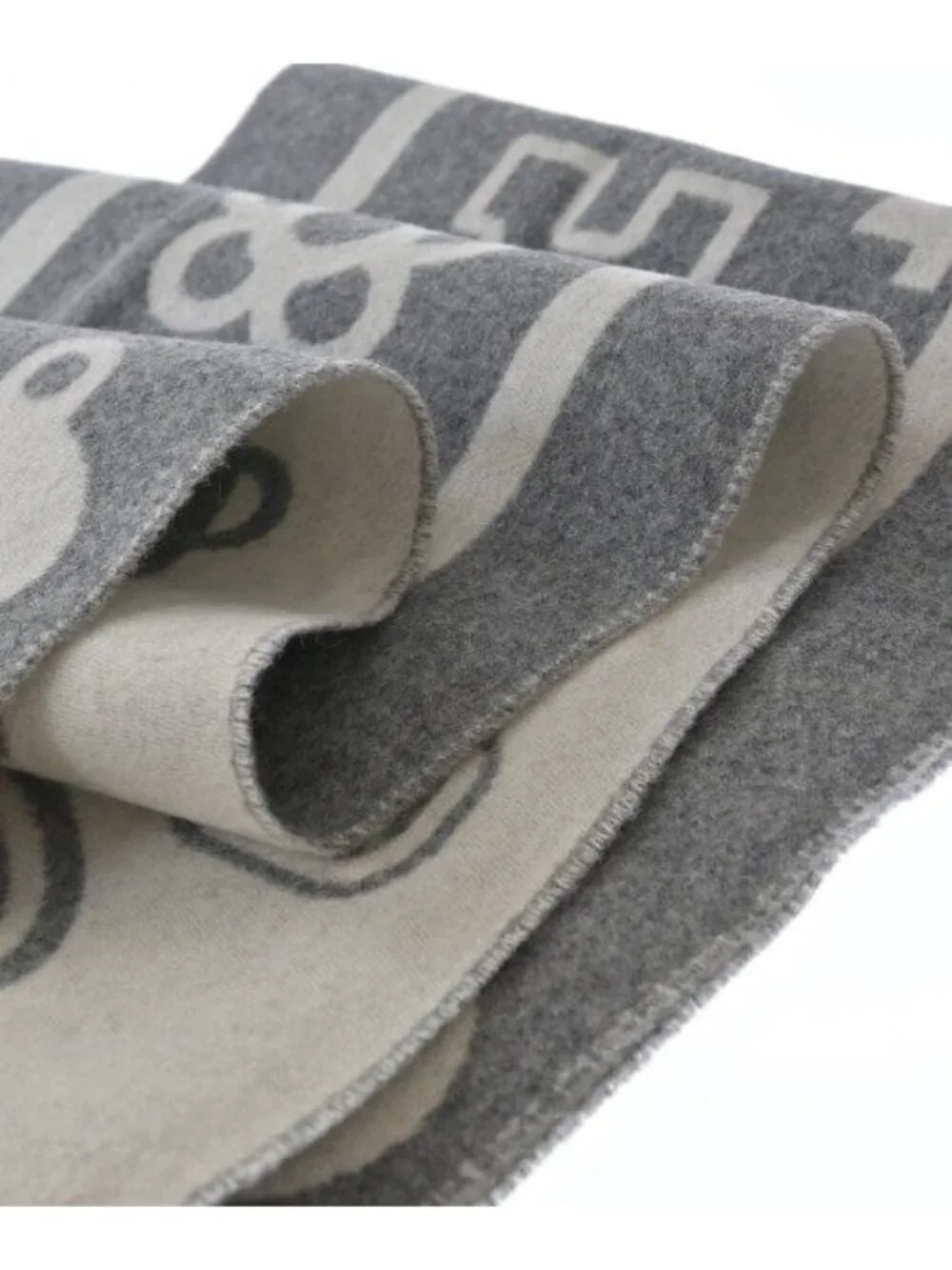 Hermes Scarf Gray